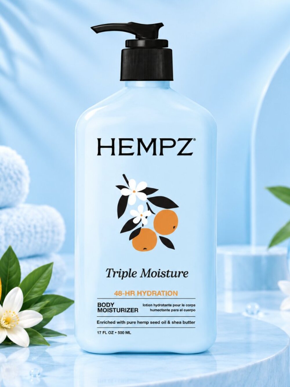 New Hempz Triple Moisture Body Moisturizer Scent
